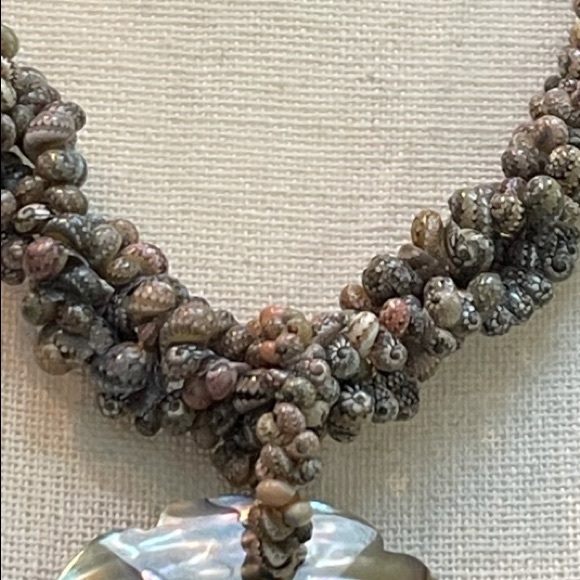 Abalone Shell Necklace | STUNNING | Statement - Picture 3 of 9